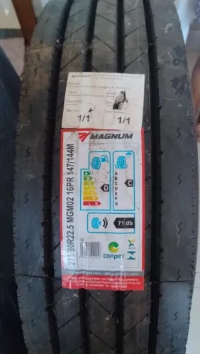 Pneu Magnum 275/80R22.5 MGM02 - NOVO (Nunca Usado)
