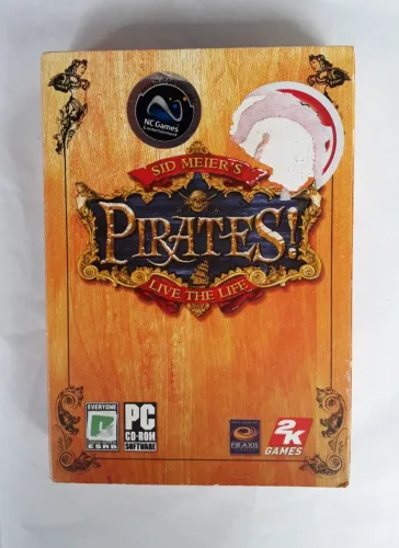 cd de jogo pirates sid meier's live the life lacrado 63cx