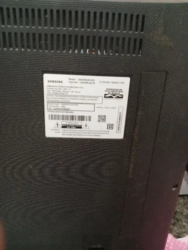 Tv Samsung 40 polegadas tela quebrada