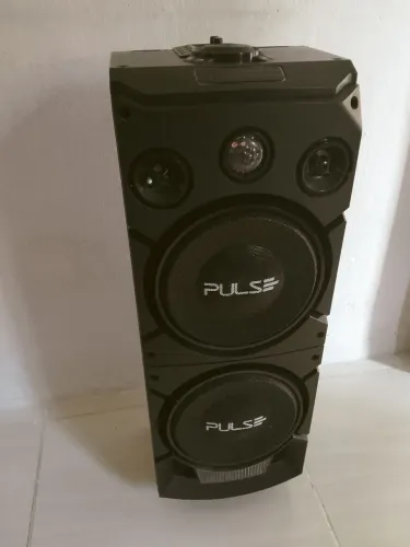 Caixa de som pulse+microfone