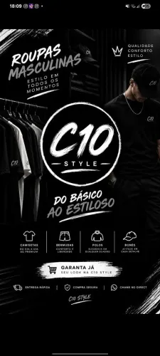 C10_Style | Moda Masculina em Teresina e Miguel Alves-PI