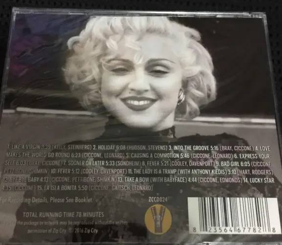 Cd Madonna Bits N Bobs Importado Lacrado