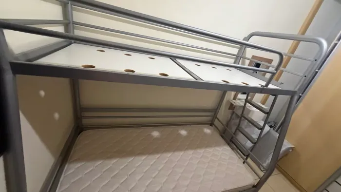 Cama beliche tubular 2 tamanhos cama