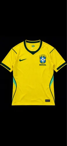 Blusa Brasil 2026 estilo jogador 