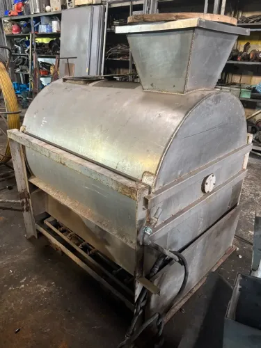 Misturador de Pás Ribbon Blender em Aço Inox 800 Litros com aquecimento 