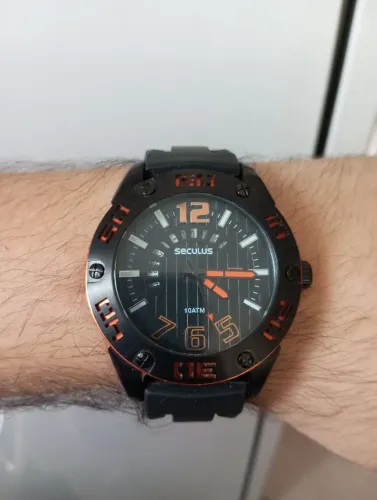 Vendo Relógio Seculus 50mm de Caixa Semi Novo