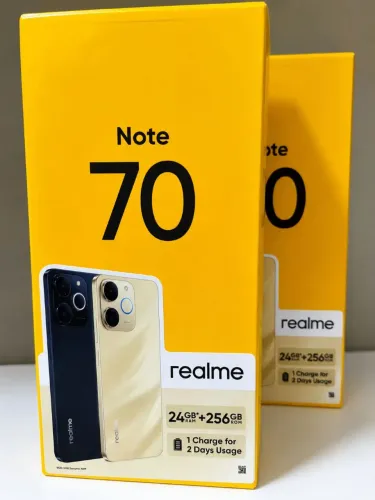 Realme Note 70 8/256GB Preto Lacrado