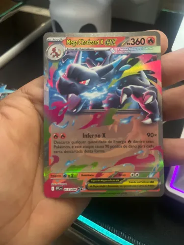 Carta Pokémon NM Mega charizard x
