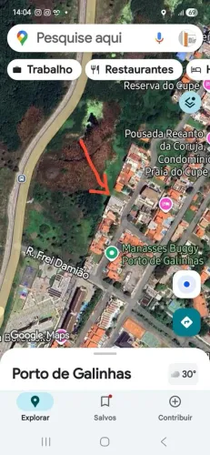 Terreno praia do cupe