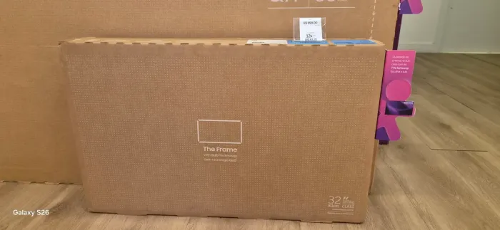 Tv Samsung QLED The Frame lacrada