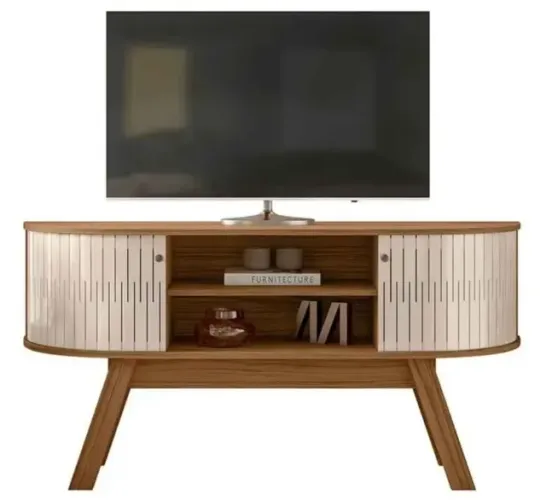 Rack estilo retrô para tv