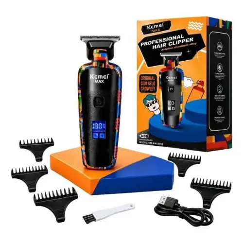 Máquina Profissional Kemei Max 5090