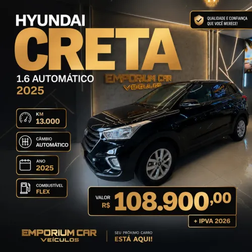 Hyundai Creta Action 1.6 16V Flex AUT 2025