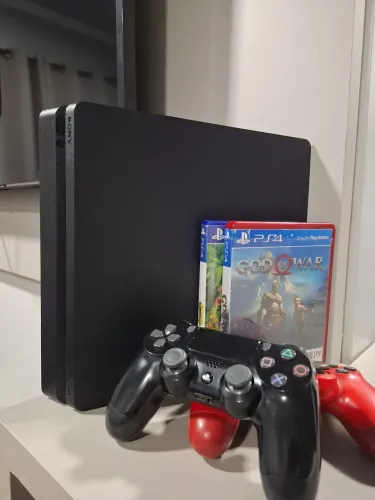 Ps4 Slim 1TB com vários jogos