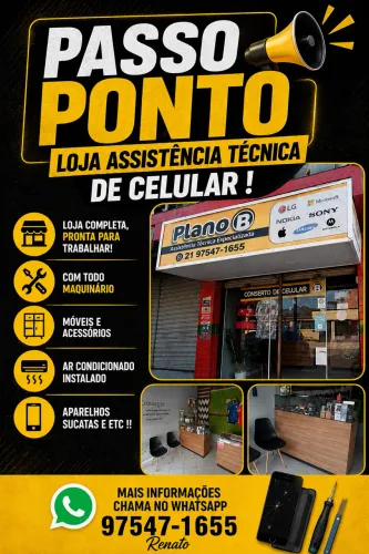 Passo ponto de assistência técnica de celular