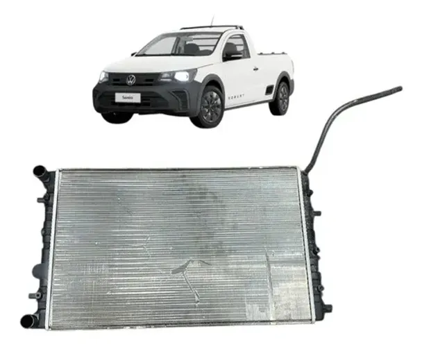 Radiador Vw Saveiro 1.6 Msi 2025 5u0121253d