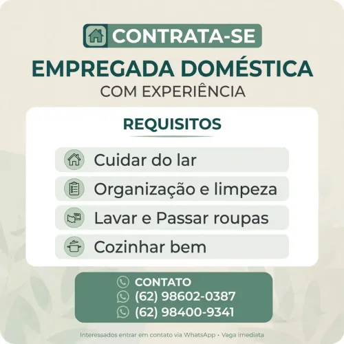 Contrata-se!