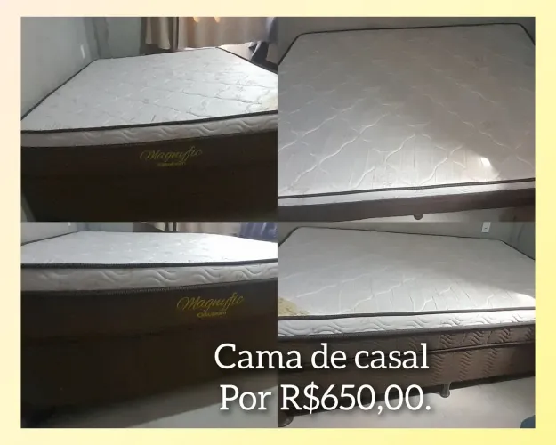 Cama de casal.