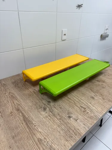 Prateleiras PVC  Astra com suporte 80x20 x2 