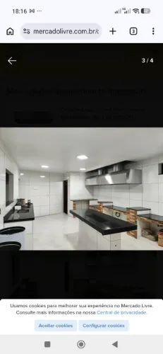 Coifa inox cozinha industrial de excelente qualidade