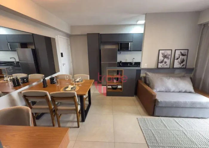 Apartamento tipo Studio para Alugar Mobiliado de 01 Quarto no Bairro Alto da Boa Vista em
