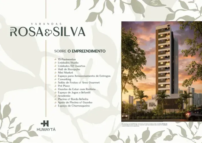 Varandas de Rosa e Silva Apartamentos Modernos com Lazer Exclusivo nas Graças
