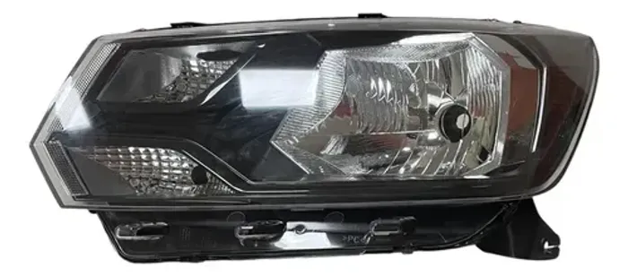 Farol Esquerdo Gol Saveiro Voyage G8 Másc. Negra 2022 Esquerdo/motorista