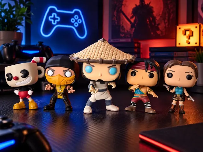 Funko Pop - 25 bonecos de games e séries | Lote ou por coleção