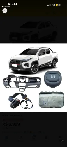 Kit airbag Fiat Strada