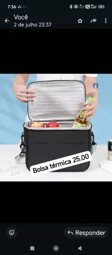 Bolsa térmica  da grande 