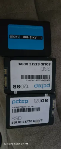 Ssd 120gb várias marcas