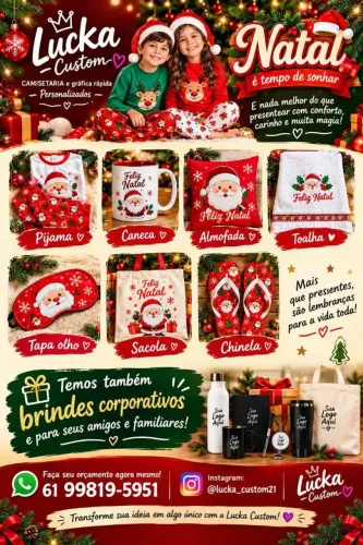 PERSONALIZADOS PARA O NATAL