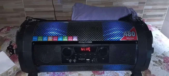 Caixa Amplificada 480 watts Polyvoxx