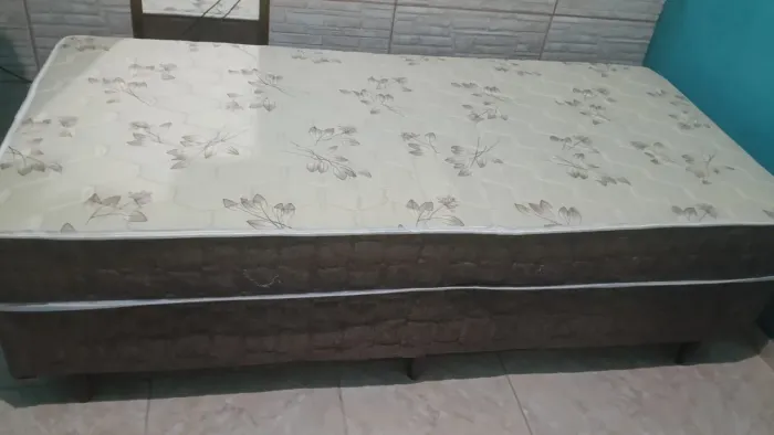 Cama de Solteiro Conjugado New Florença (com molas ensacadas individualmente) 