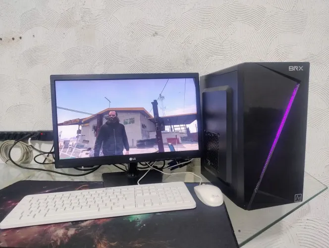 Computador Gamer Completo Core i5 RX550 12GB SSD256