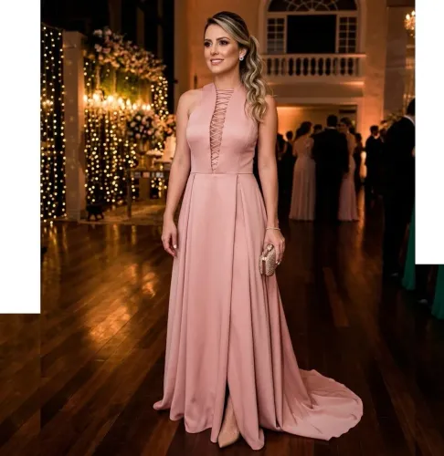 Oportunidade! Vestido de festa lindíssimo em estado de novo!