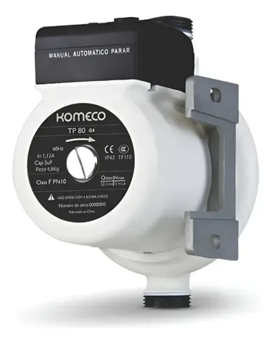 Bomba Pressurizador De Água Komeco TP80 G4 248w Potência - Novo sem uso e com NF