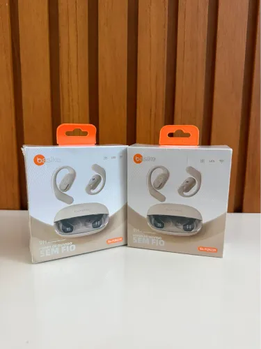 fones de ouvido sem fio da marca Basike, modelo Ba-FON239.  
