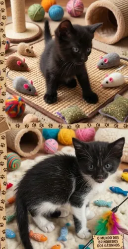 Doação de gatinhos Macho.