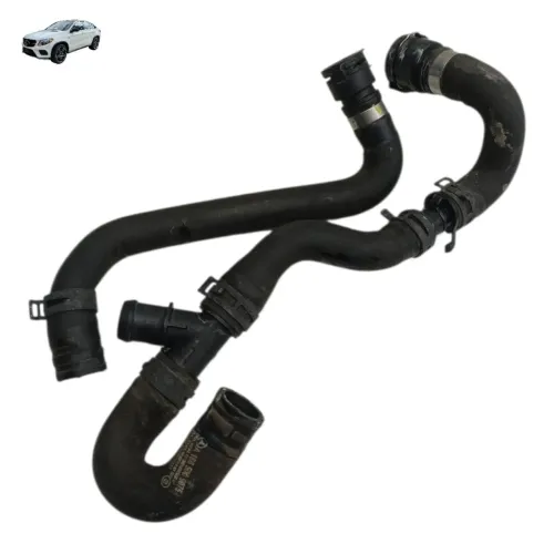 Kit Mangueira Bomba Água Auxiliar Mercedes Gle 43 2017 2018 Preto