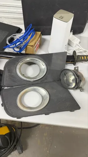 Capa do farol de neblina e farol de neblina direito Amarok 2015