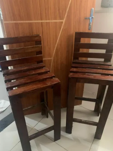 BANCO DE PALETE PARA COZINHA AMERICANA + PRATELEIRA