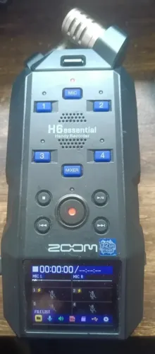 gravador zoom h6 essential 32 bits