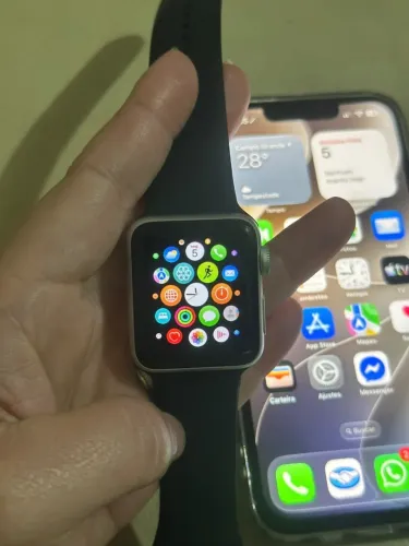 Apple Watch 3 series completo vendo ou troco