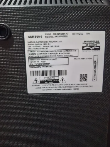 Tv Samsung 32 polegadas, com Defeito