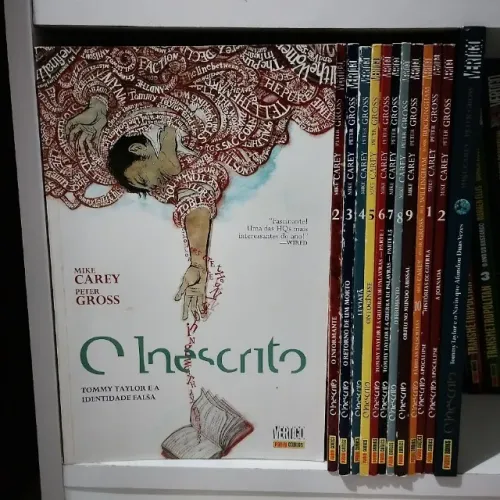 Coleção HQ O Inescrito Completo 13 volumes - Mike Carey e Peter Gross - Panini