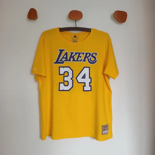 Camiseta NBA Los Angeles Lakers #34 Shaquille O'Neal