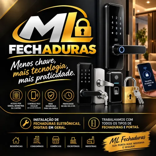 INSTALAÇÃO DE FECHADURAS DIGITAIS E ELETRÔNICAS
