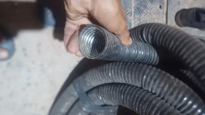 Eletroduto flexível metálico de 2"