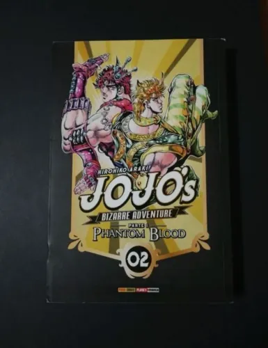 Mangá JOJO parte 1, volume 2.
